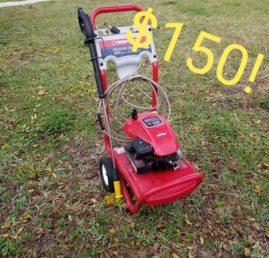 Pressure Washer Gas