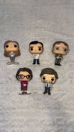 The Office Funko Pop Bundle (5) – No Boxes – Great Condition