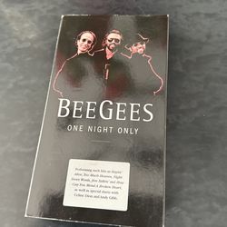 bee gees one night only VHS