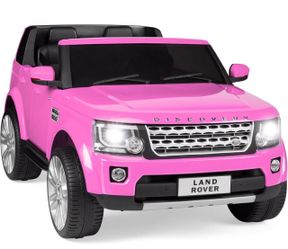 Kids Electric Car Rover Pink with Remote