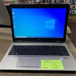 HP ProBook 650 G2 i7 2.70GHz Quad Core 16GB RAM 512GB SSD W10Pro 15.6” FHD WiFi DVD-RW Webcam
