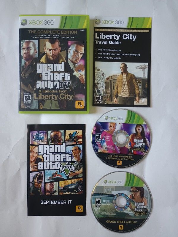 Grand Theft Auto V GTA5 & Liberty City (XBOX 360)