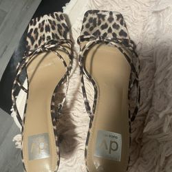 Worn Cheetah Heels