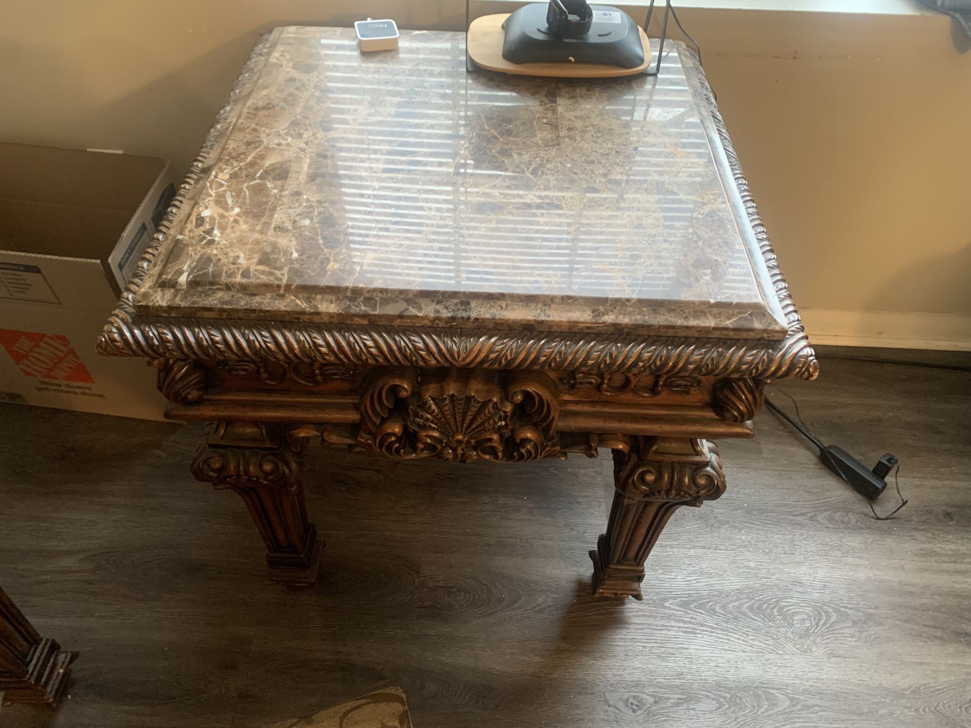 Set Of Marble Tables