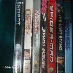 Action Movie DVDS 