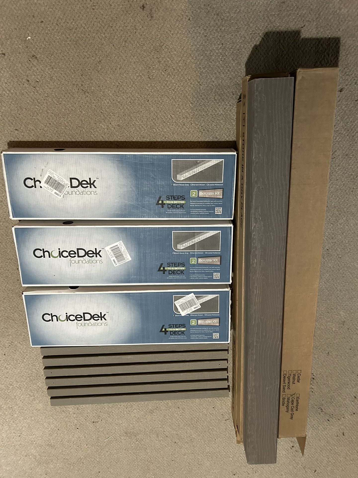 Choice Dek Composite Decking Posts And Balusters for Sale in Barrington ...