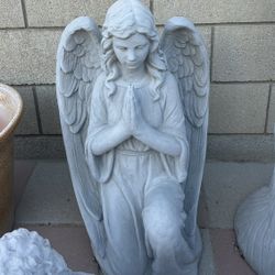 New Angel Made Out Of Cement Perfect Gift 🎁 