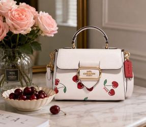 Beautiful Coach Cherry Print Bag 🍒