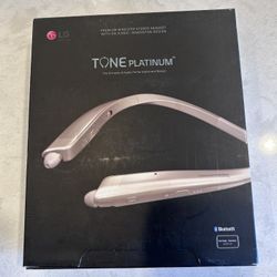 LG Tone Platinum Wireless Headset - New 