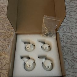 Swivel Caster Wheels with Screws – Durable, Quiet, and Easy to Install