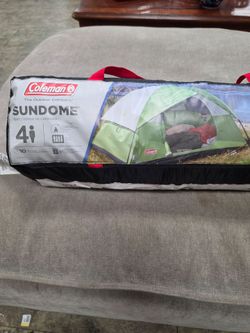 Coleman 4 person tent