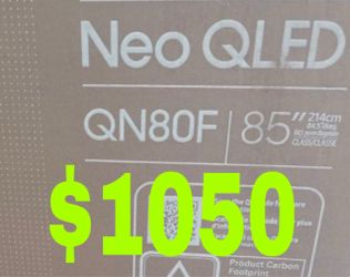 Samsung 85 NEO QLED LED LCD 120Hz 4K TV check my profile for more models