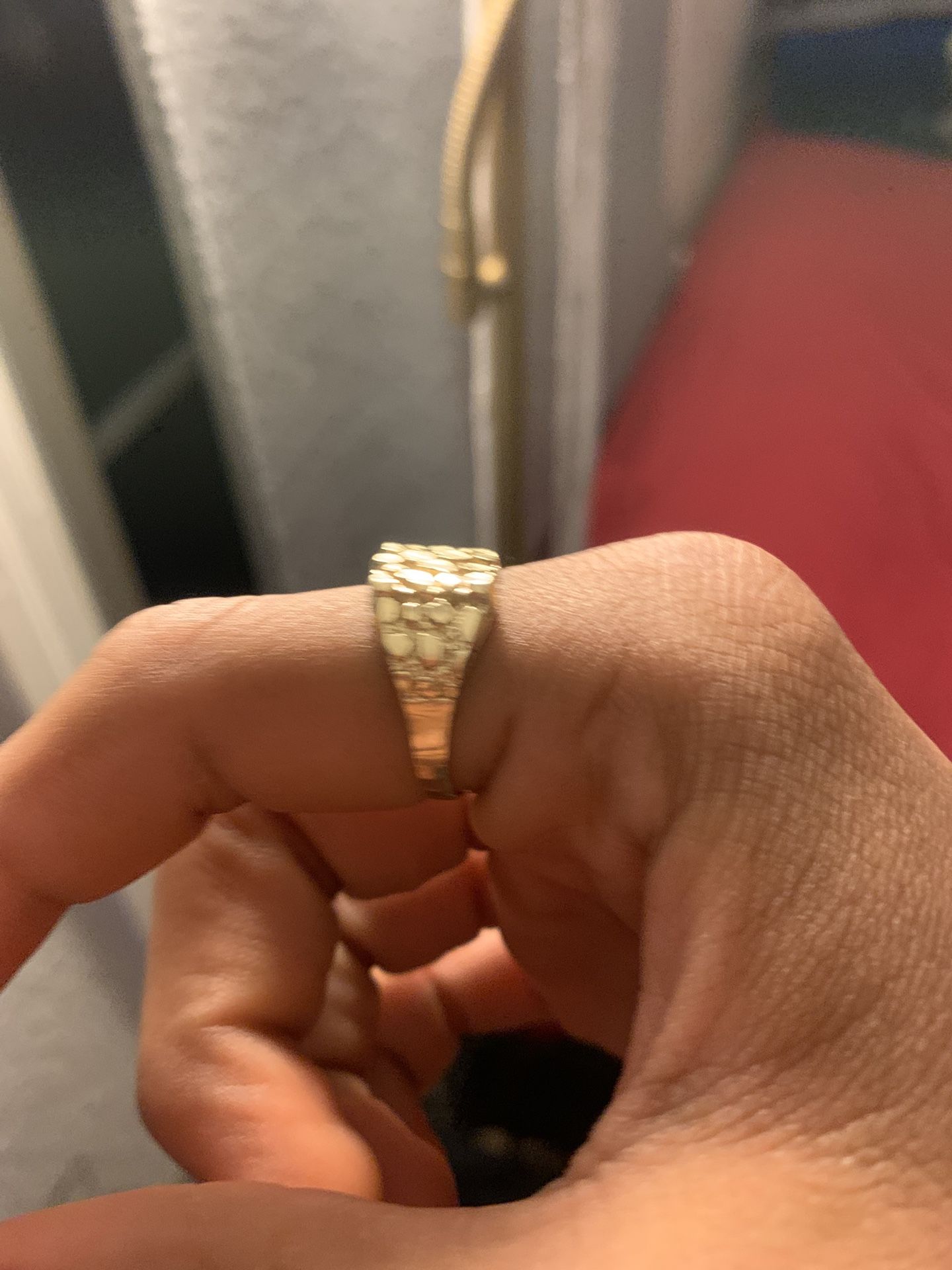 14k solid gold ring
