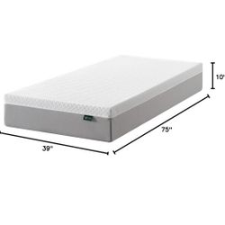 10 Inch Memory Foam Twin Mattress