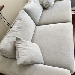 Sofa With Thick Cushions