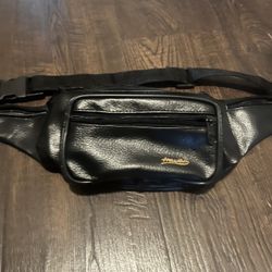 Vintage All Black Fanny Pack- Brand New