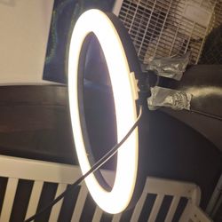 LED make up light with phone holder