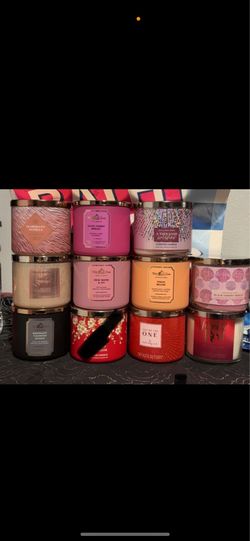Bath and body candles