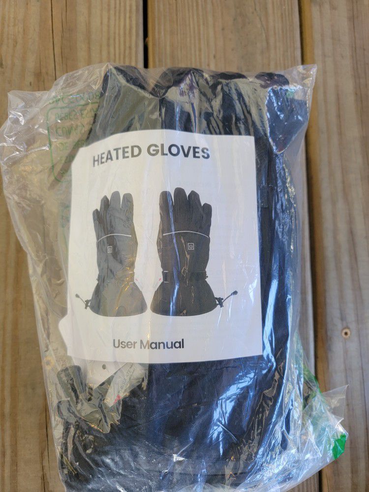 Warm gloves. Winter.