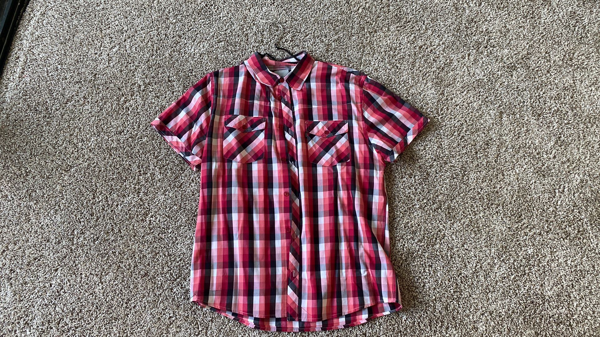 Mens Button Down Shirt 