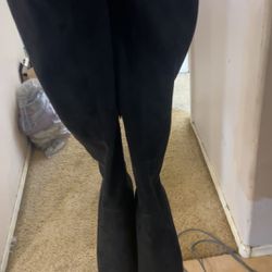 Thigh High Black Boots 