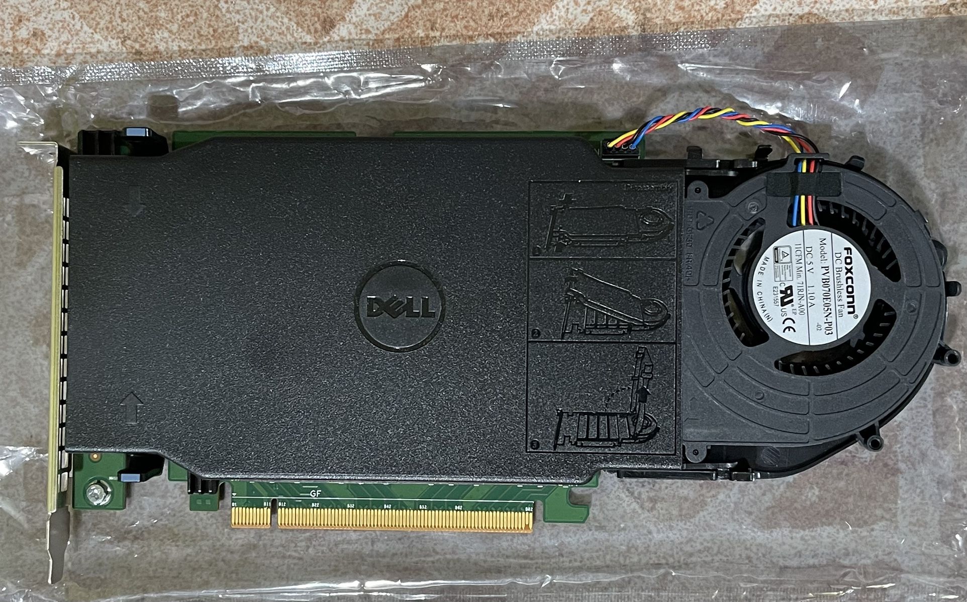 Dell Ultra-Speed Drive Quad M.2 SSD ADAPTER