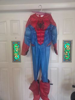 Spiderman Costume size 10/12 kids
