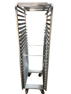 Baxter Hobart Roll In Oven Rack Hi Temp stainless steel nsf commercial Bakery full sheet end load cart