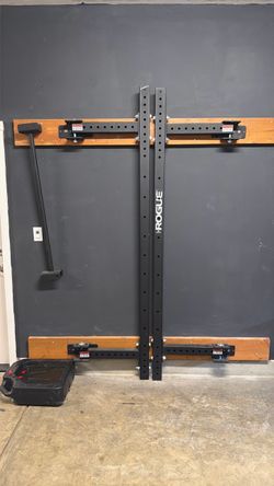 Rogue Wall-Mounted Folding Squat Rack