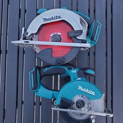 Makita 6-1/2 Skill Saw And 5-3/8 Metal Cutting Saw