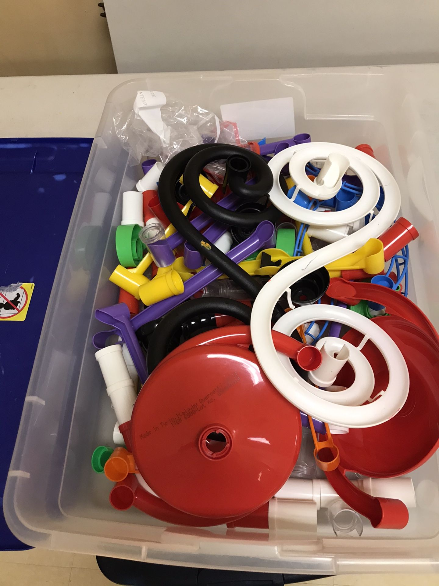 Kids STEAM also included. Weights, marble run, etc
