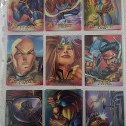 Fleer Ultra Marvel Cards
