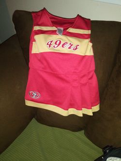 49ers little girl dress size2t vary nice for 20.00