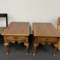 Two Matching End Tables 