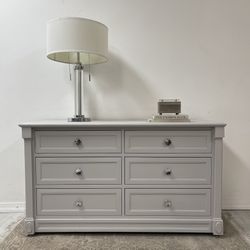 Restored Gray Dresser