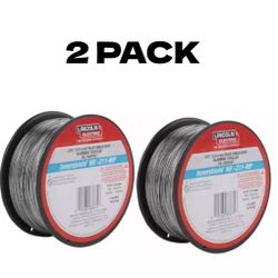Lincoln Electric (0.030in.) Innershield NR211-MP Flux-Core Welding Wire (Two 1 lb. Spools)