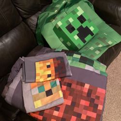 Minecraft Comforter And Costume