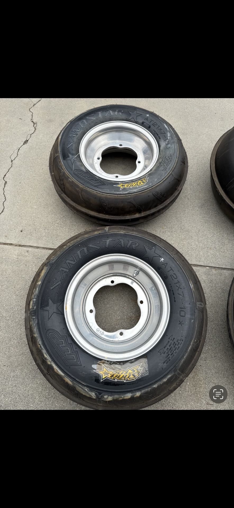 4x115 Yamaha ITP Wheels (whole Set 