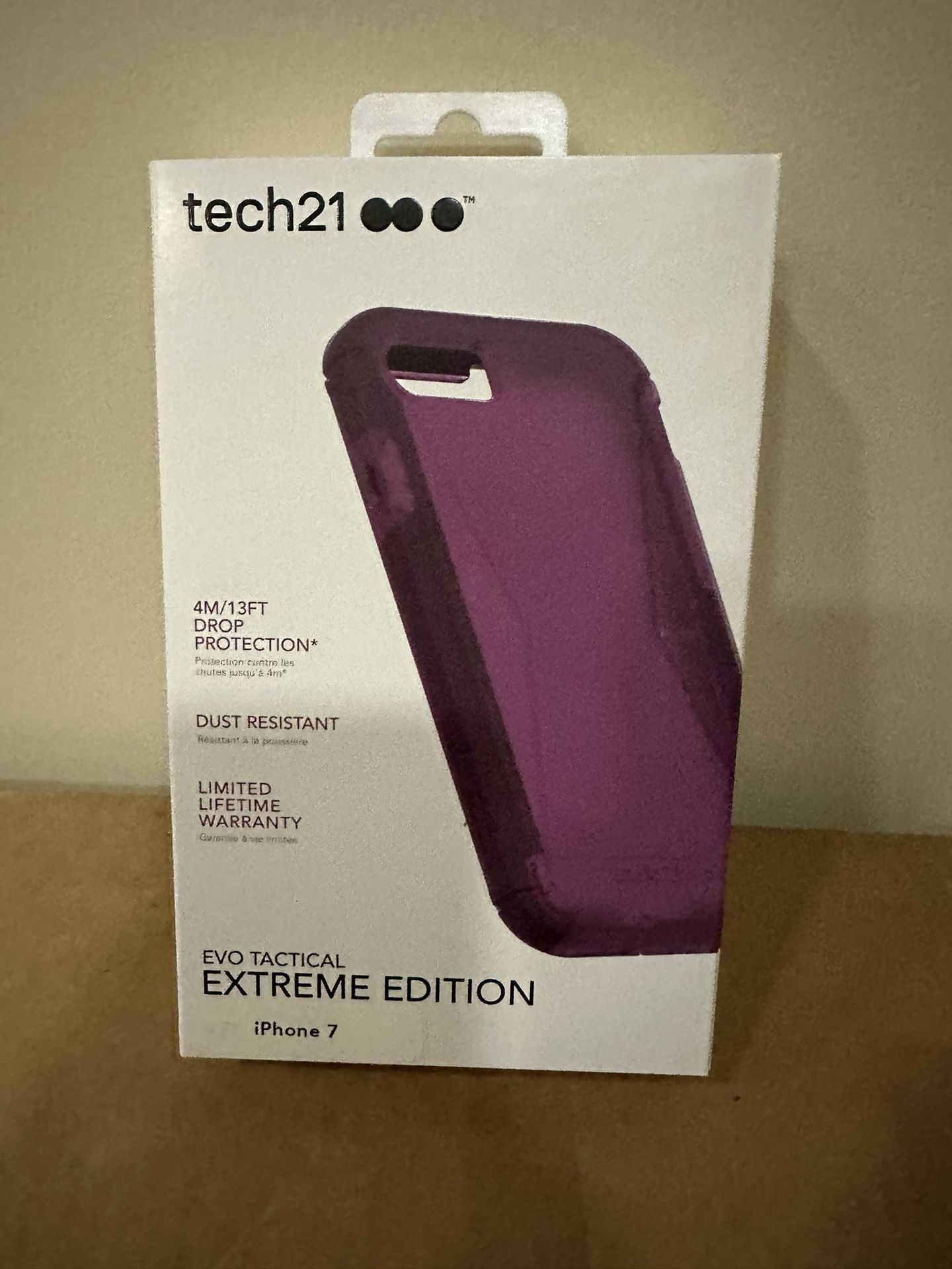 Lot of 50 Purple Tech21 EVO Tactical Extreme Edition iPhone 7 Case & Holster Drop Protect
