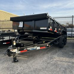 Large Dump Trailer W Ramps 