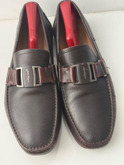 Salvatore Ferragamo Men's Sardegna Loafers Drivers 7.5 EE Wide