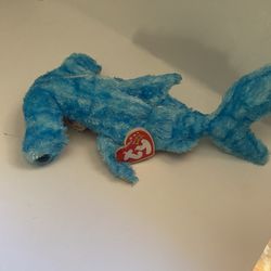 Ty beanie babies sledge the hammerhead shark
