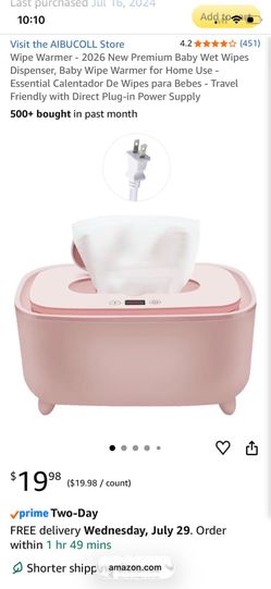 Wipe warmer