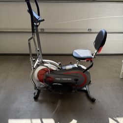 Body Flex Sports Trio Trainer Fly Wheel Resistance Elliptical