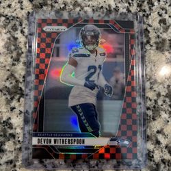 Devin Witherspoon Red checker board SSP