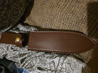 12 inch leather sheath