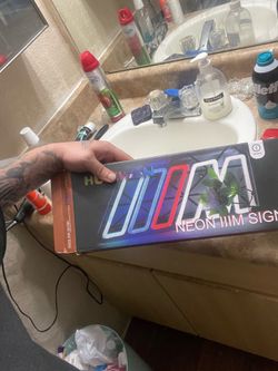 BMW m3 neon light sign