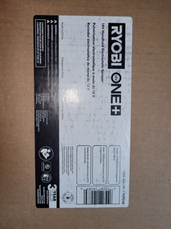 Ryobi Electrostatic Sprayer New In Box 