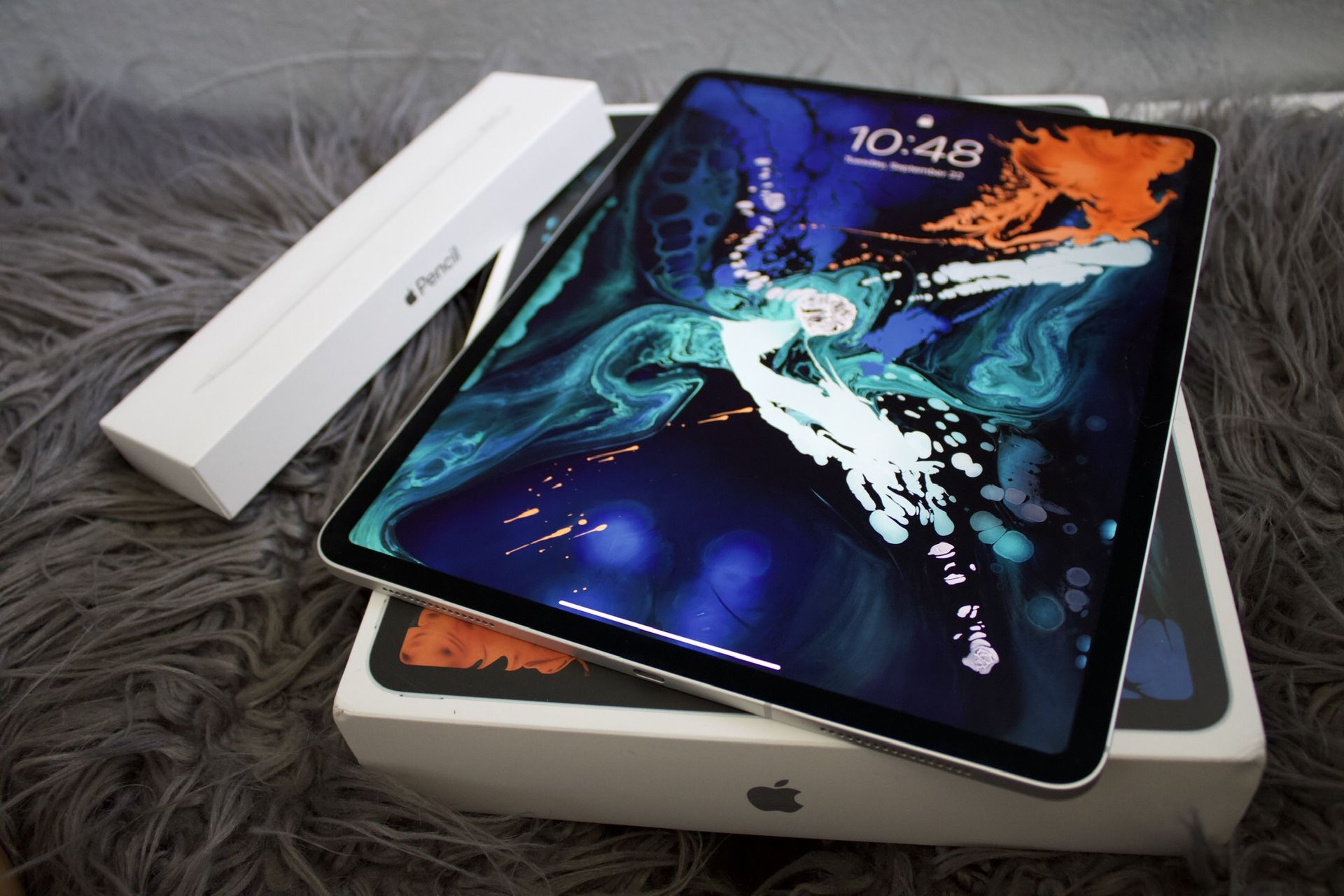 iPad 12.9" 512gb wifi + cellular with apple pencil
