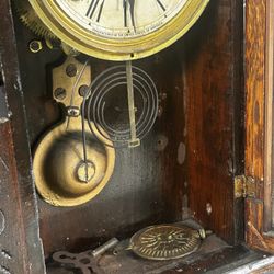 Antique Seth Thomas Windup Clock 298 A Works Made In USA  Great 